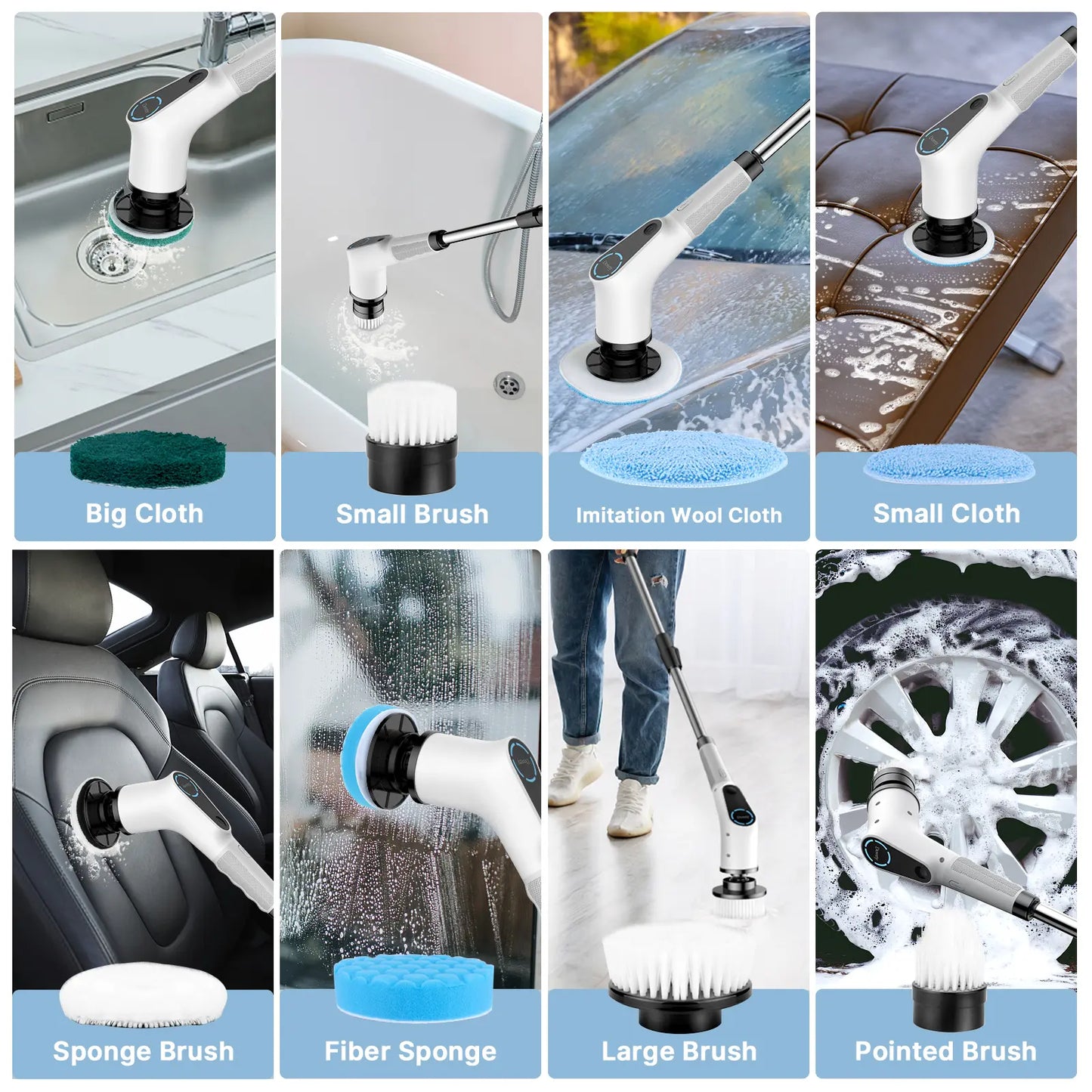 Dovety PowerSpin Electric Scrubber