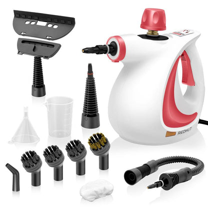 Redhut [2026] Handheld Pressurized Multifunctional Steam Cleaner