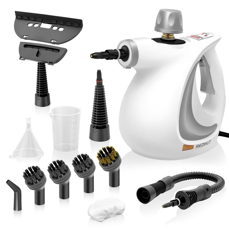 Redhut [2026] Handheld Pressurized Multifunctional Steam Cleaner