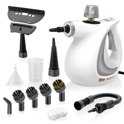 Redhut [2026] Handheld Pressurized Multifunctional Steam Cleaner