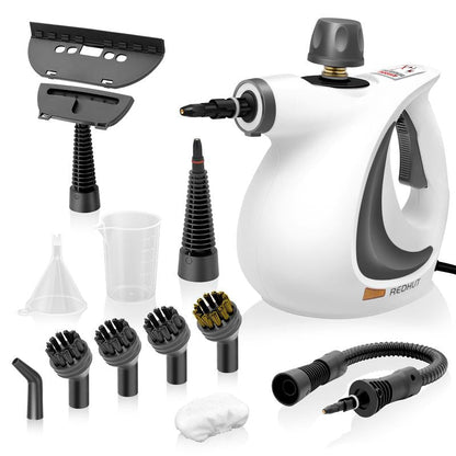 Redhut [2026] Handheld Pressurized Multifunctional Steam Cleaner