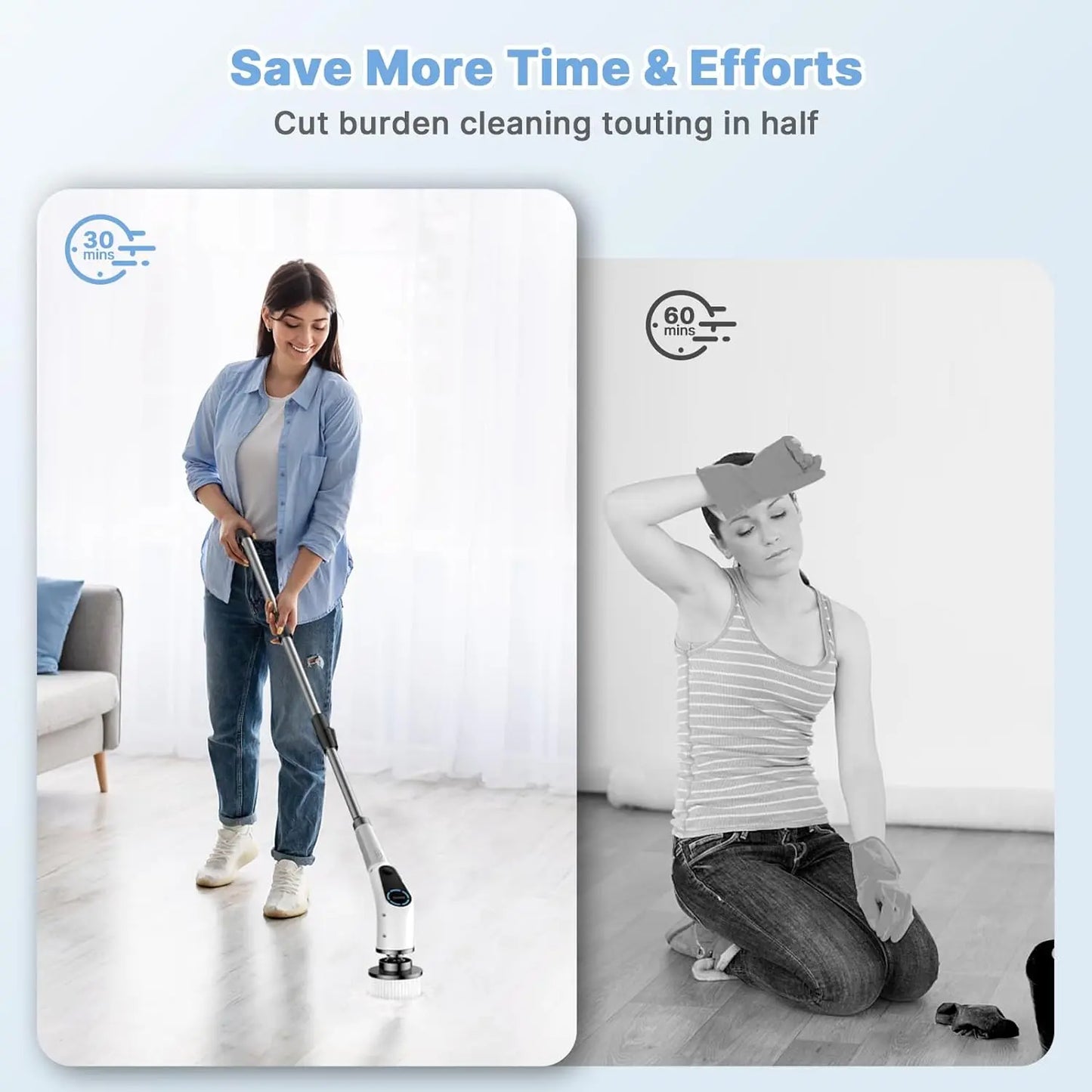 Dovety PowerSpin Electric Scrubber